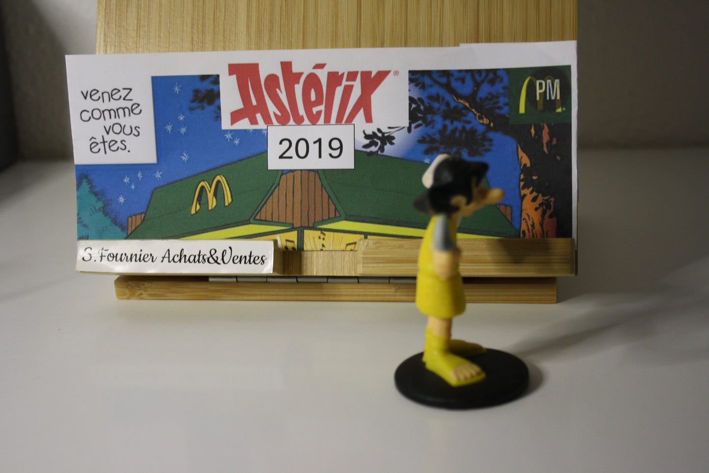 Figurine Anglaigus – Astérix - McDonald's – 60 ans – Objet dérivé – 2019