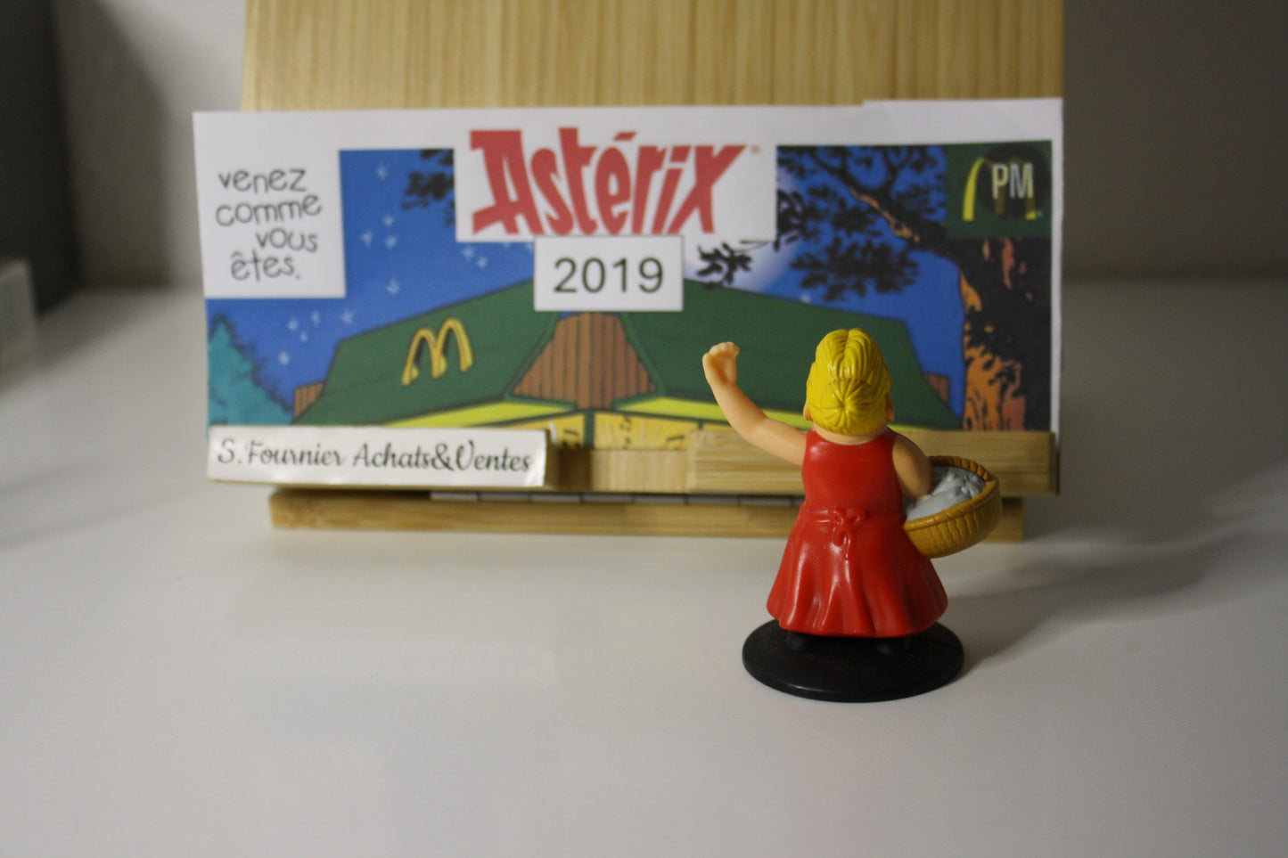 Figurine Lelosubmarine – Astérix - Mac Donald – 60 ans – Objet dérivé – 2019