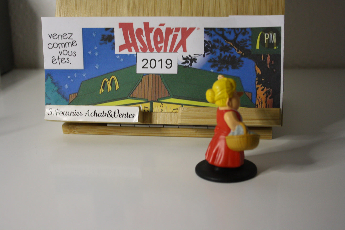 Figurine Lelosubmarine – Astérix - Mac Donald – 60 ans – Objet dérivé – 2019