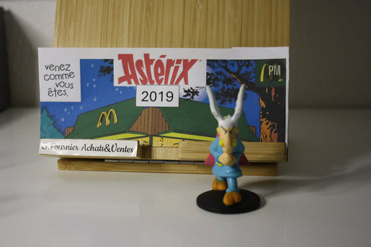 Figurine Moralélastix – Astérix - Mac Donald – 60 ans – Objet dérivé – 2019