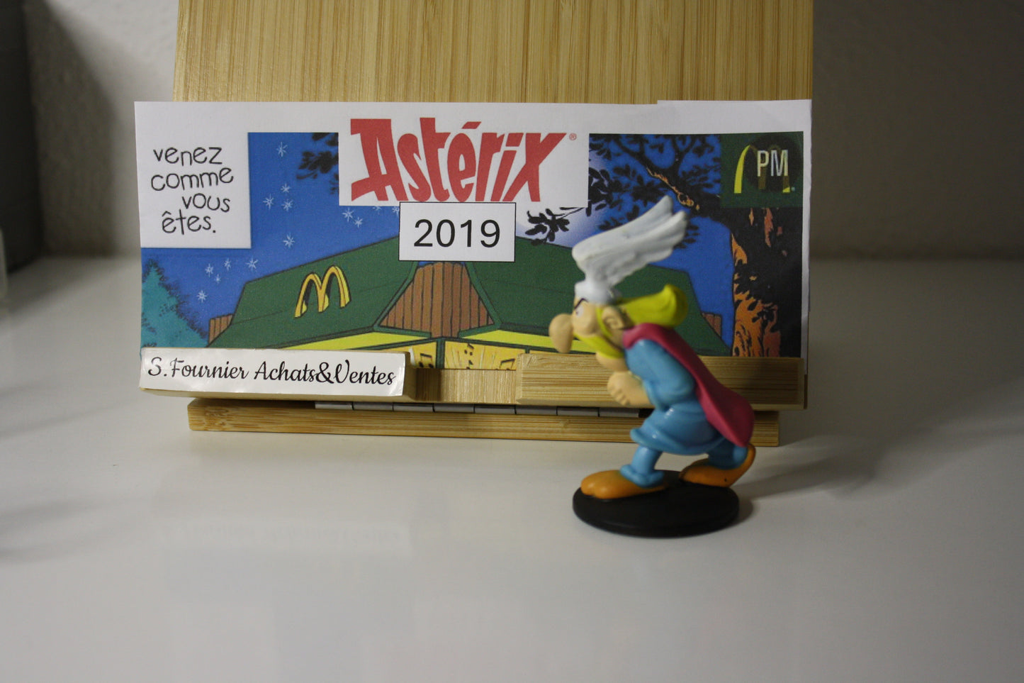 Figurine Moralélastix – Astérix - Mac Donald – 60 ans – Objet dérivé – 2019