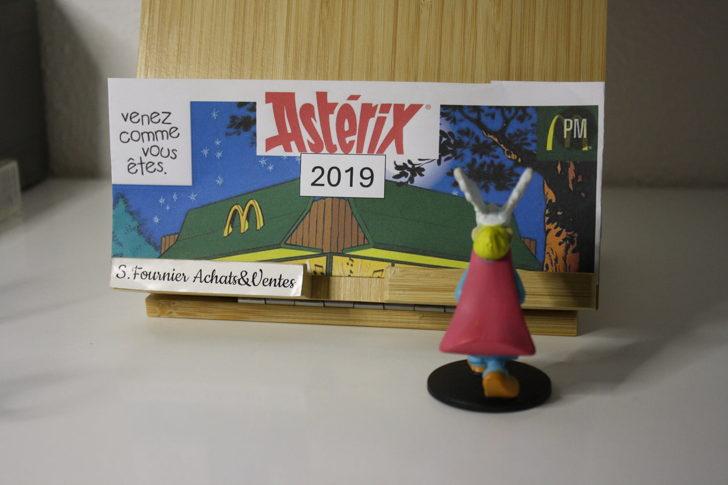 Figurine Moralélastix – Astérix - Mac Donald – 60 ans – Objet dérivé – 2019