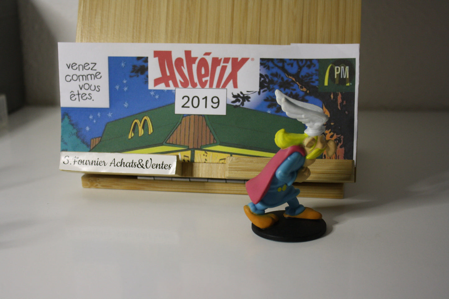 Figurine Moralélastix – Astérix - Mac Donald – 60 ans – Objet dérivé – 2019