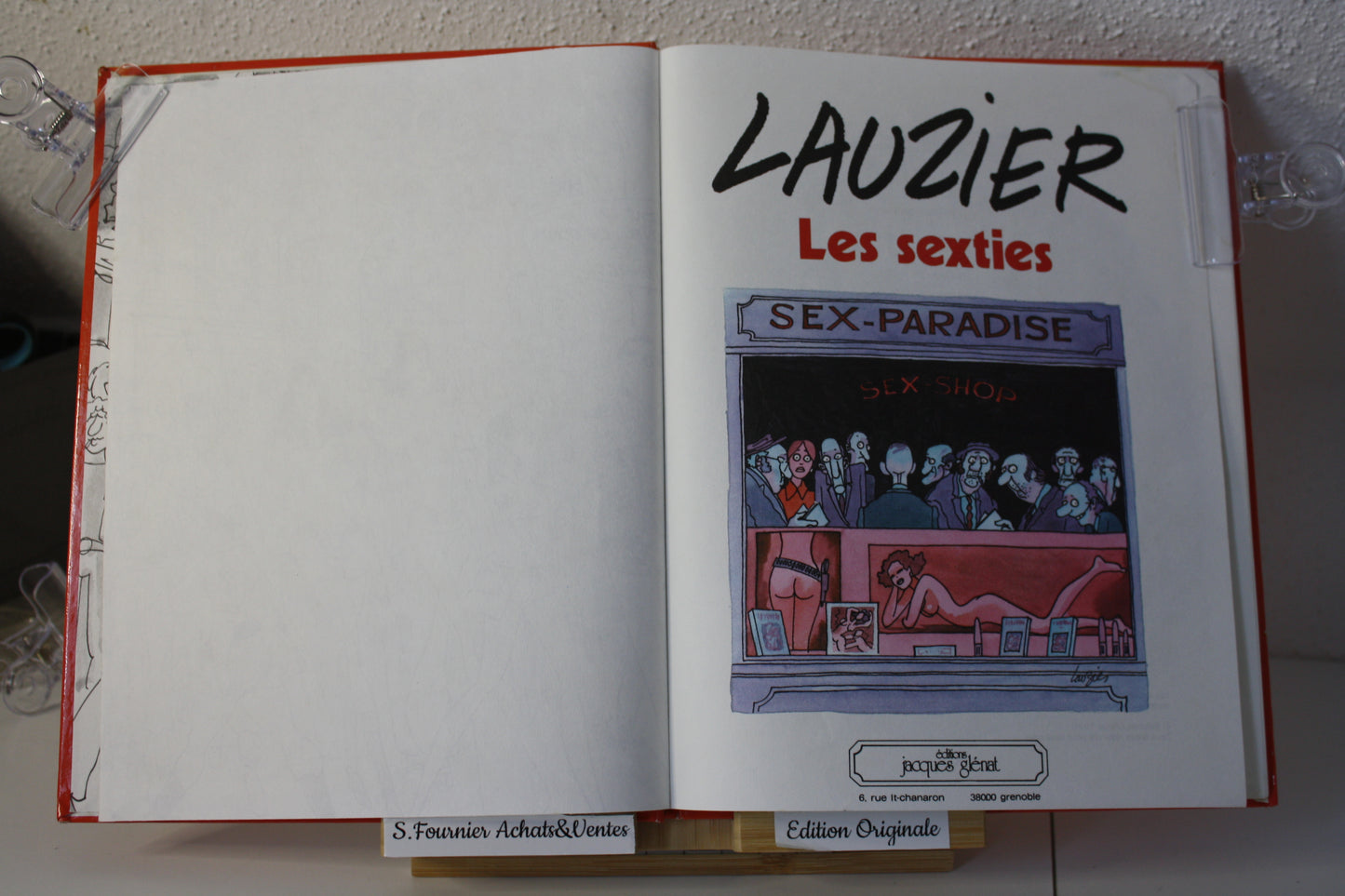 Les sexties – Humour - Lauzier – Glenat – EO – 1980