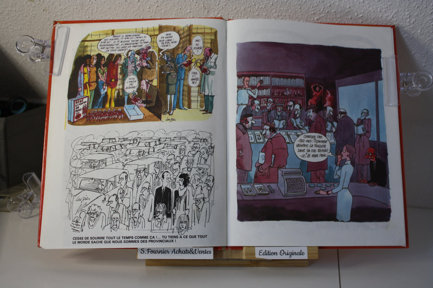 Les sexties – Humour - Lauzier – Glenat – EO – 1980