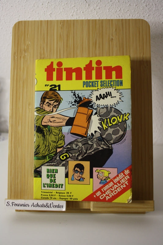 Trimestriel n°21 – Tintin Pocket Sélection – Collectif – Dargaud éditeur – EO – 1973