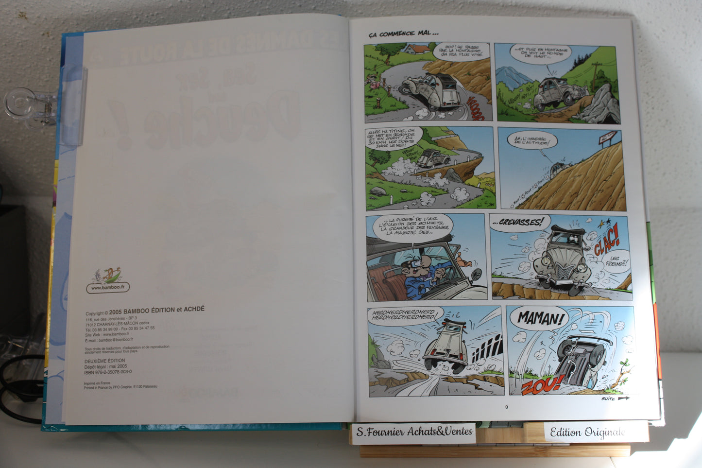 Sea, Sex and Deuche – Les damnés de la route – Achdé Rodrigue – Bamboo – Réédition – 2005