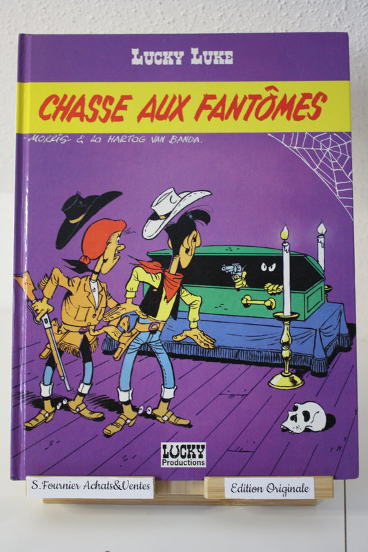 Chasse aux Fantômes – Lucky Luke – Morris Hartog Van Banda – Lucky production – EO – 1992