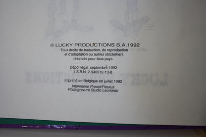 Chasse aux Fantômes – Lucky Luke – Morris Hartog Van Banda – Lucky production – EO – 1992