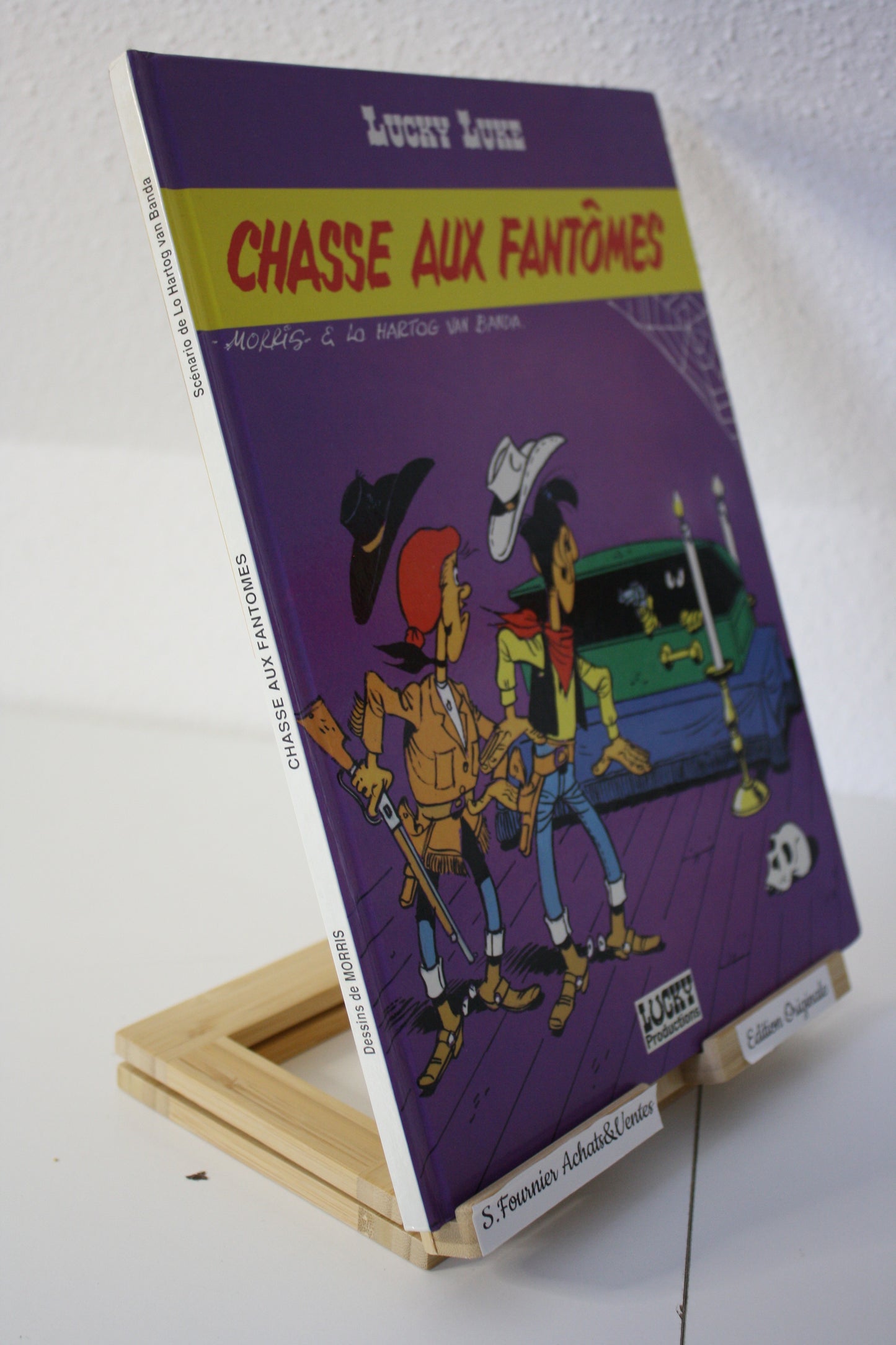 Chasse aux Fantômes – Lucky Luke – Morris Hartog Van Banda – Lucky production – EO – 1992