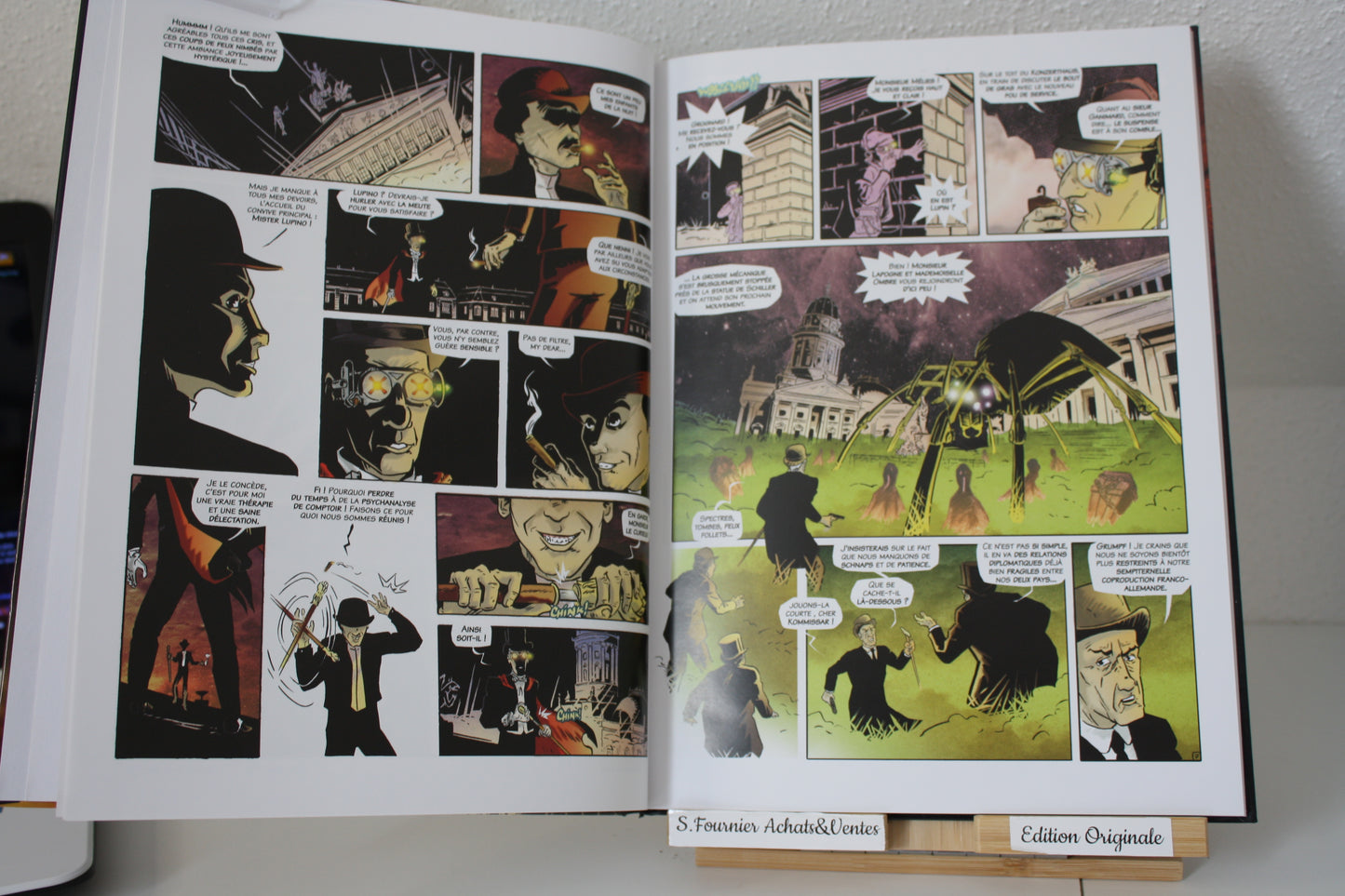 L’anarchie Lao Feil! – Les 1000 mystères d’Arsène Lupin – Crocbart Galien – & – EO – 2018