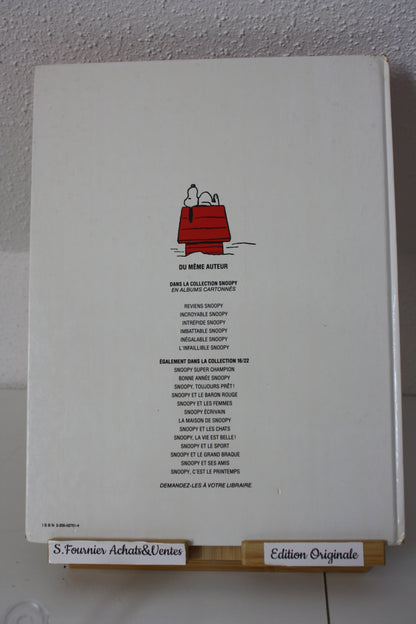 L’infaillible – Snoopy – Schulz – Dargaud – EO – 1984