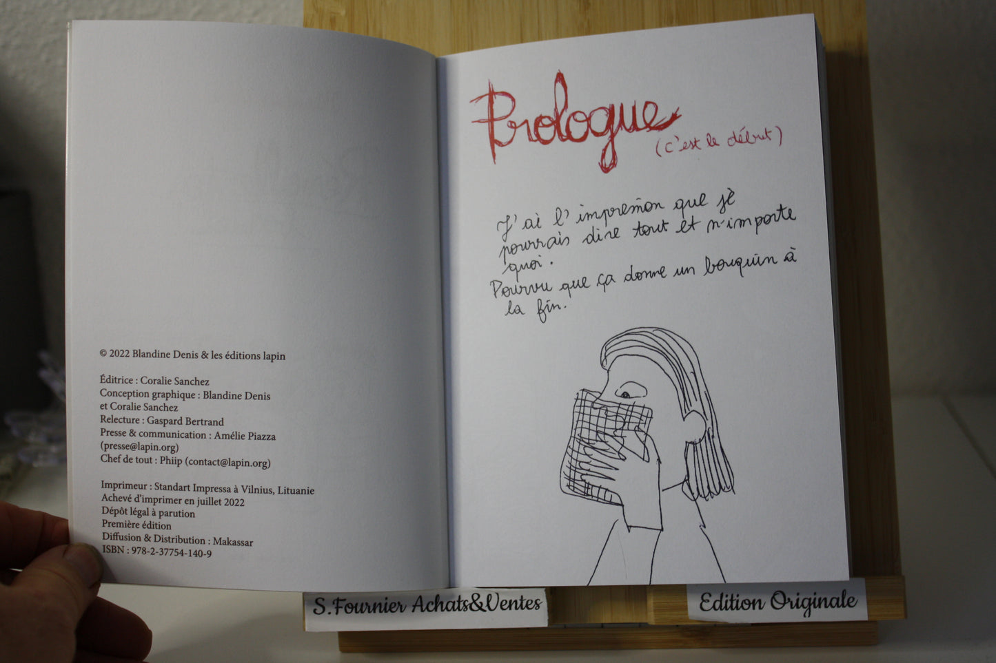 Réveille toi Bordel – – Blandine Denis – Lapin – EO – 2022
