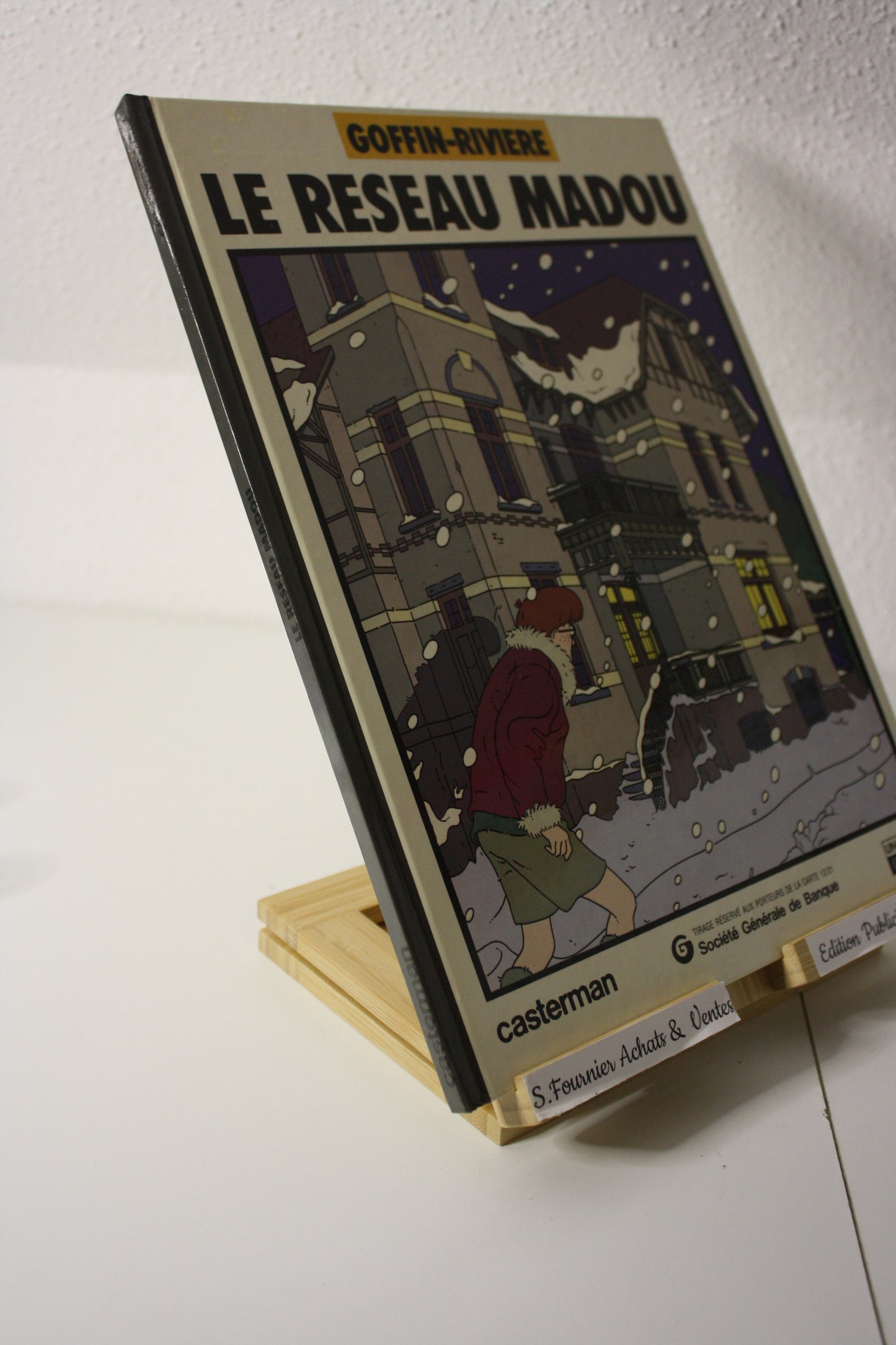 Le réseau Madou – – Goffin Rivière – Casterman – Edition Publicitaire – 1982