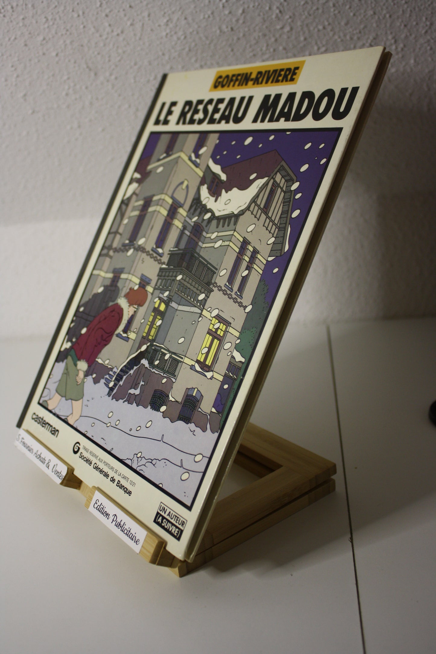 Le réseau Madou – – Goffin Rivière – Casterman – Edition Publicitaire – 1982