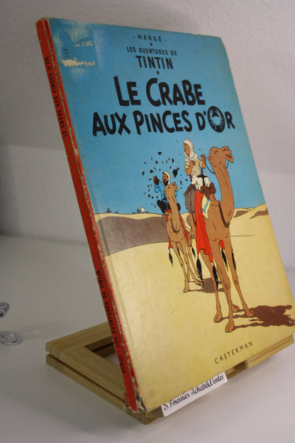 Le crabe aux pinces d’or – Tintin – Hergé – Casterman – Réédition – 1966 - B36