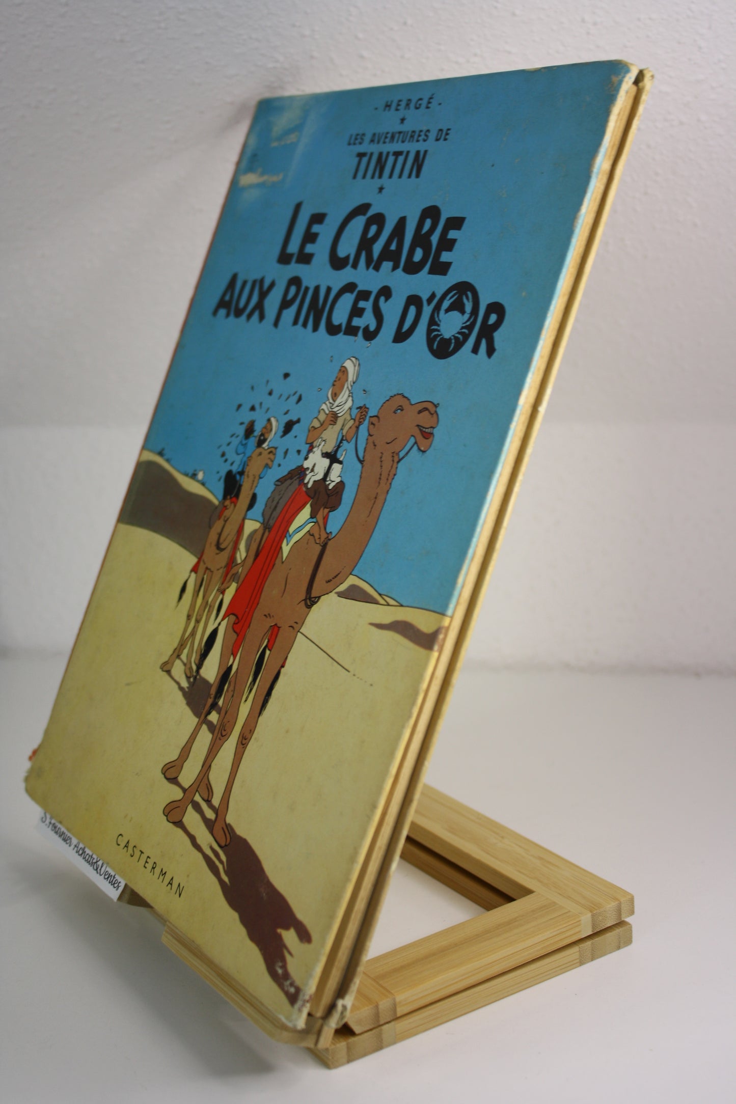 Le crabe aux pinces d’or – Tintin – Hergé – Casterman – Réédition – 1966 - B36