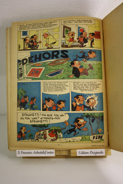 La peintoure à l’houile – Spaghetti – Attanasio – Jeune Europe – EO – 1961