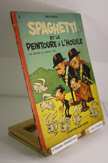 La peintoure à l’houile – Spaghetti – Attanasio – Jeune Europe – EO – 1961