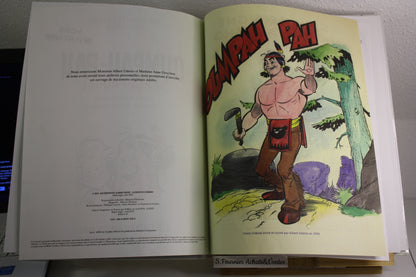 Le peau rouge – Oumpah pah – Goscinny Uderzo – Albert René – Réédition – 2012 – Livre de bibliothèque