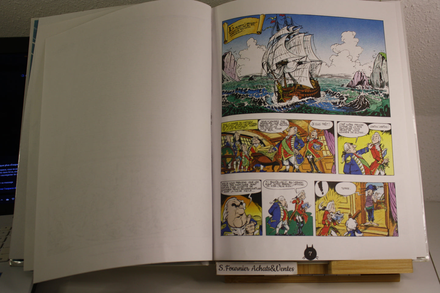 Le peau rouge – Oumpah pah – Goscinny Uderzo – Albert René – Réédition – 2012 – Livre de bibliothèque