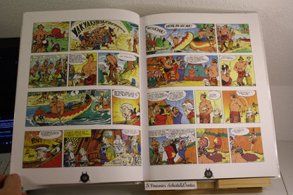 Le peau rouge – Oumpah pah – Goscinny Uderzo – Albert René – Réédition – 2012 – Livre de bibliothèque