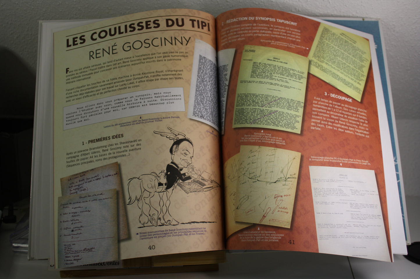 Le peau rouge – Oumpah pah – Goscinny Uderzo – Albert René – Réédition – 2012 – Livre de bibliothèque