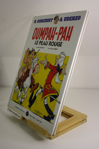Le peau rouge – Oumpah pah – Goscinny Uderzo – Albert René – Réédition – 2012 – Livre de bibliothèque
