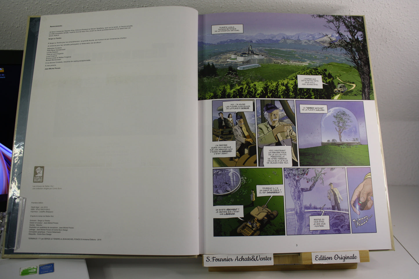 L’homme à la valise – Terminus1 – Le Tendre Ponzio – Ankama – EO – 2016