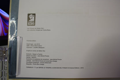 L’homme à la valise – Terminus1 – Le Tendre Ponzio – Ankama – EO – 2016