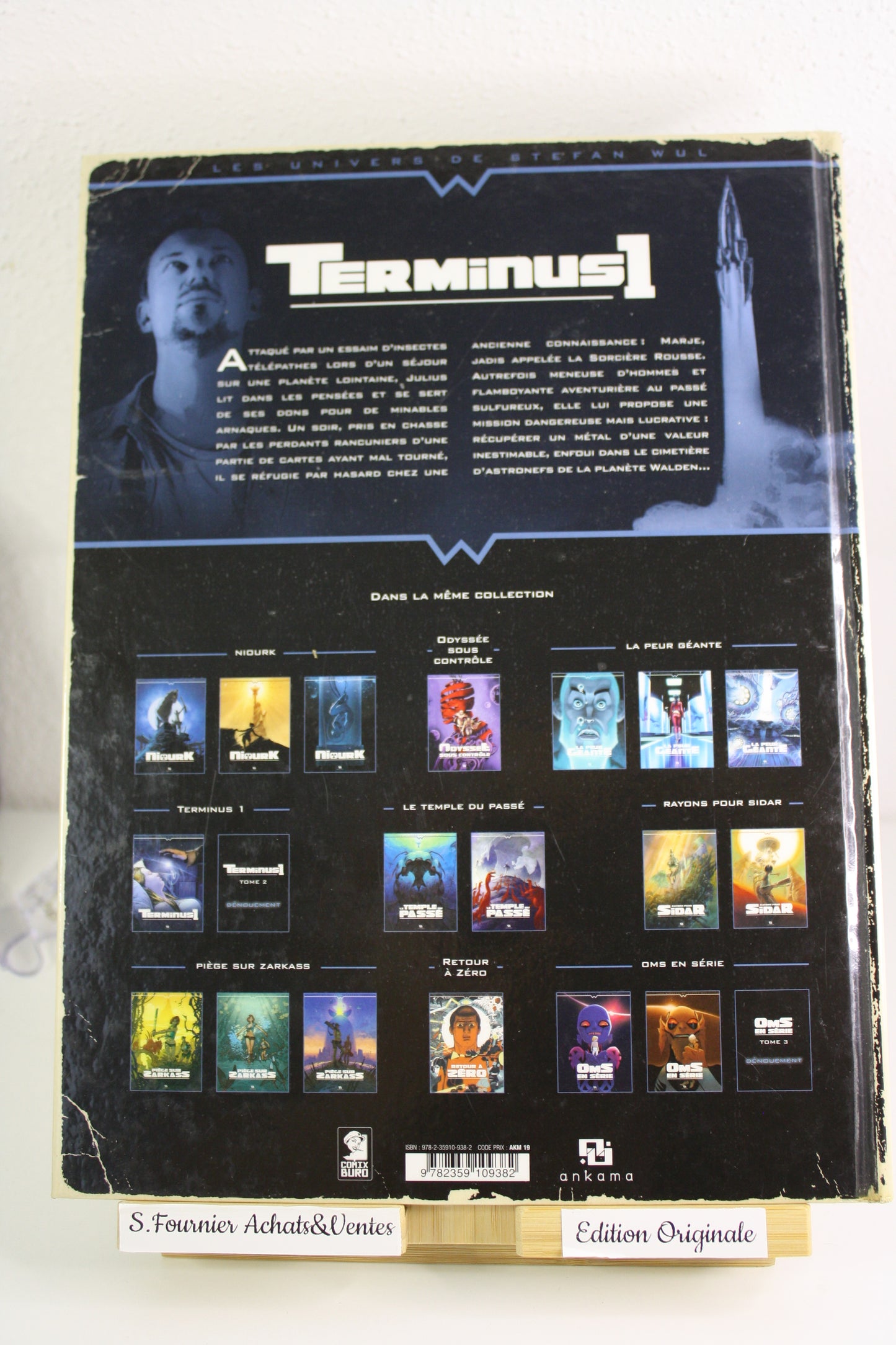 L’homme à la valise – Terminus1 – Le Tendre Ponzio – Ankama – EO – 2016