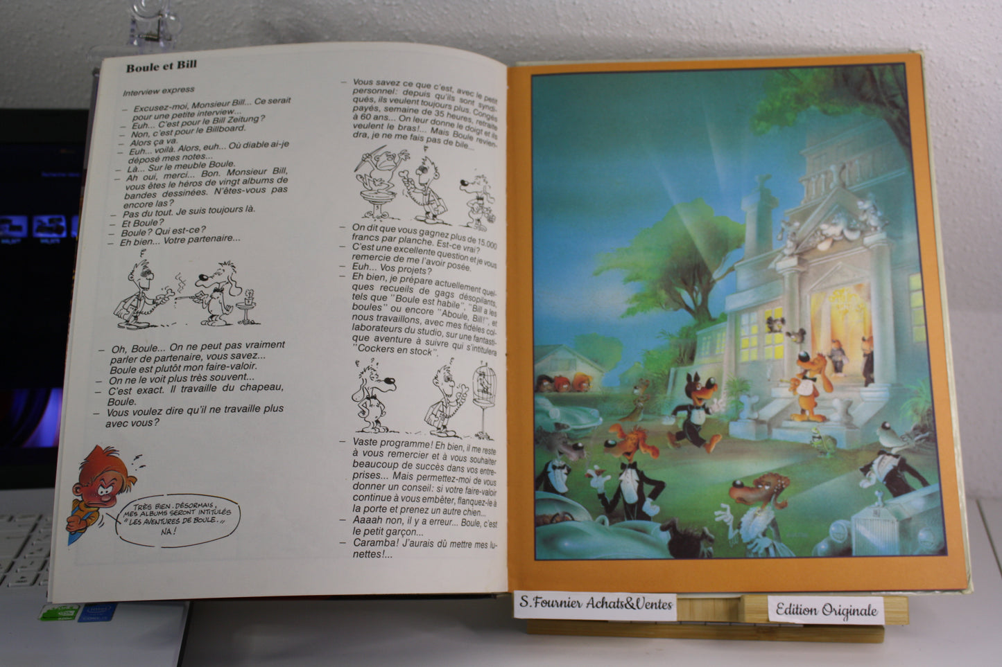 Connection – Spirou – Watch De La Royère – Récréabull – EO – 1986