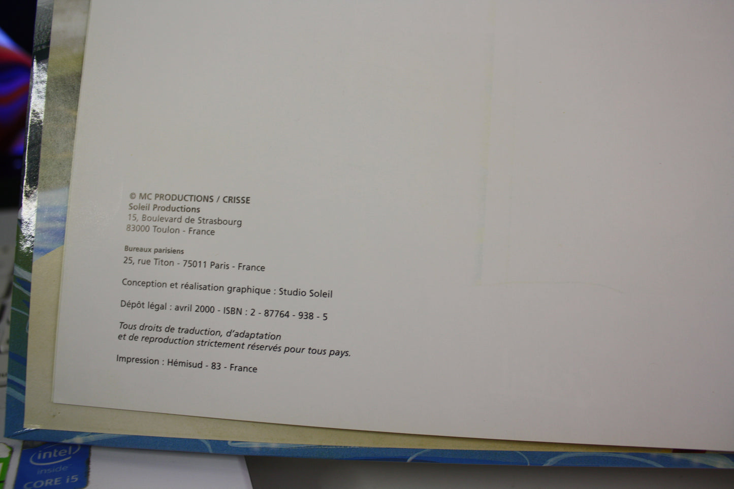 Le Pacte – Atalantes la légende – Crisse – Soleil – Réédition – 2000