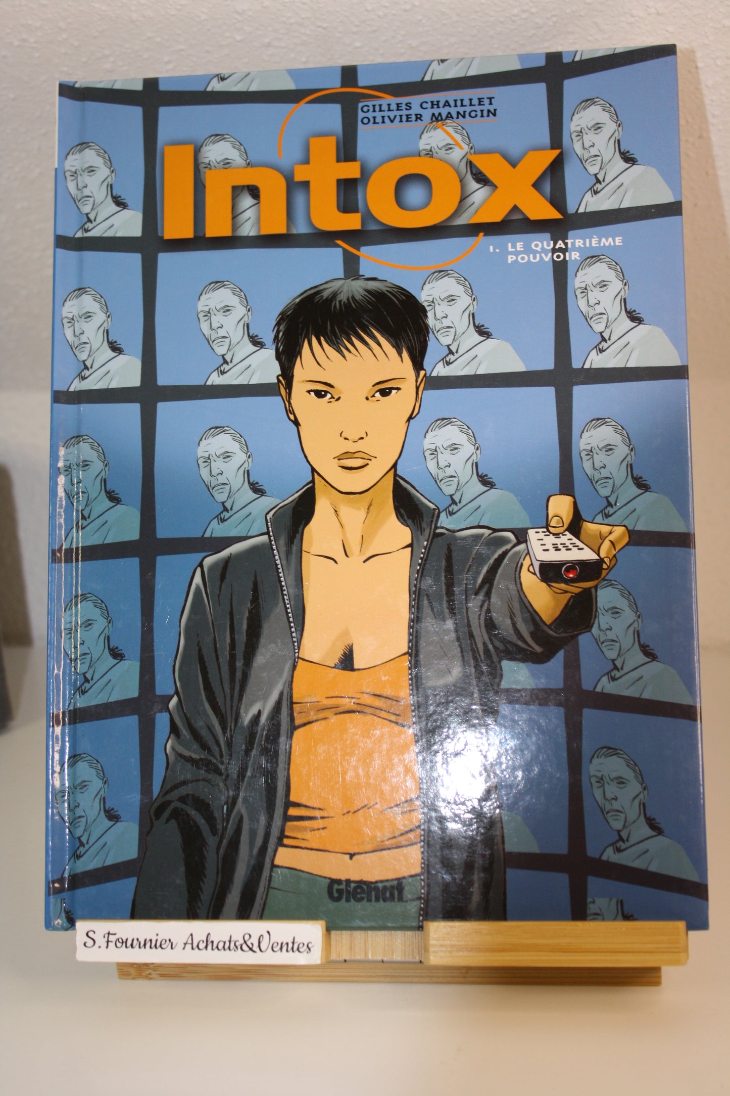 Tome1, 2 et 3 – Intox – Chaillet Mangin – Glénat – Lot 1 Rééd et 2 EO – 2004 à 2006