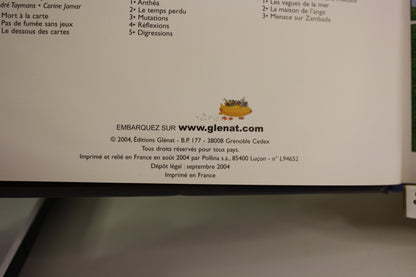 Tome1, 2 et 3 – Intox – Chaillet Mangin – Glénat – Lot 1 Rééd et 2 EO – 2004 à 2006