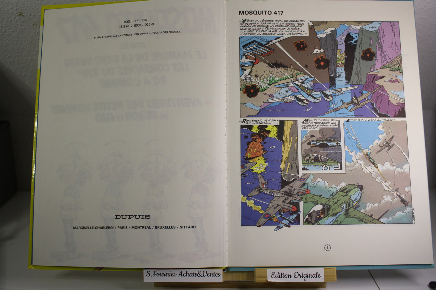 Mosquito 417 – Petits hommes – Seron Hao – Dupuis – EO – 1984