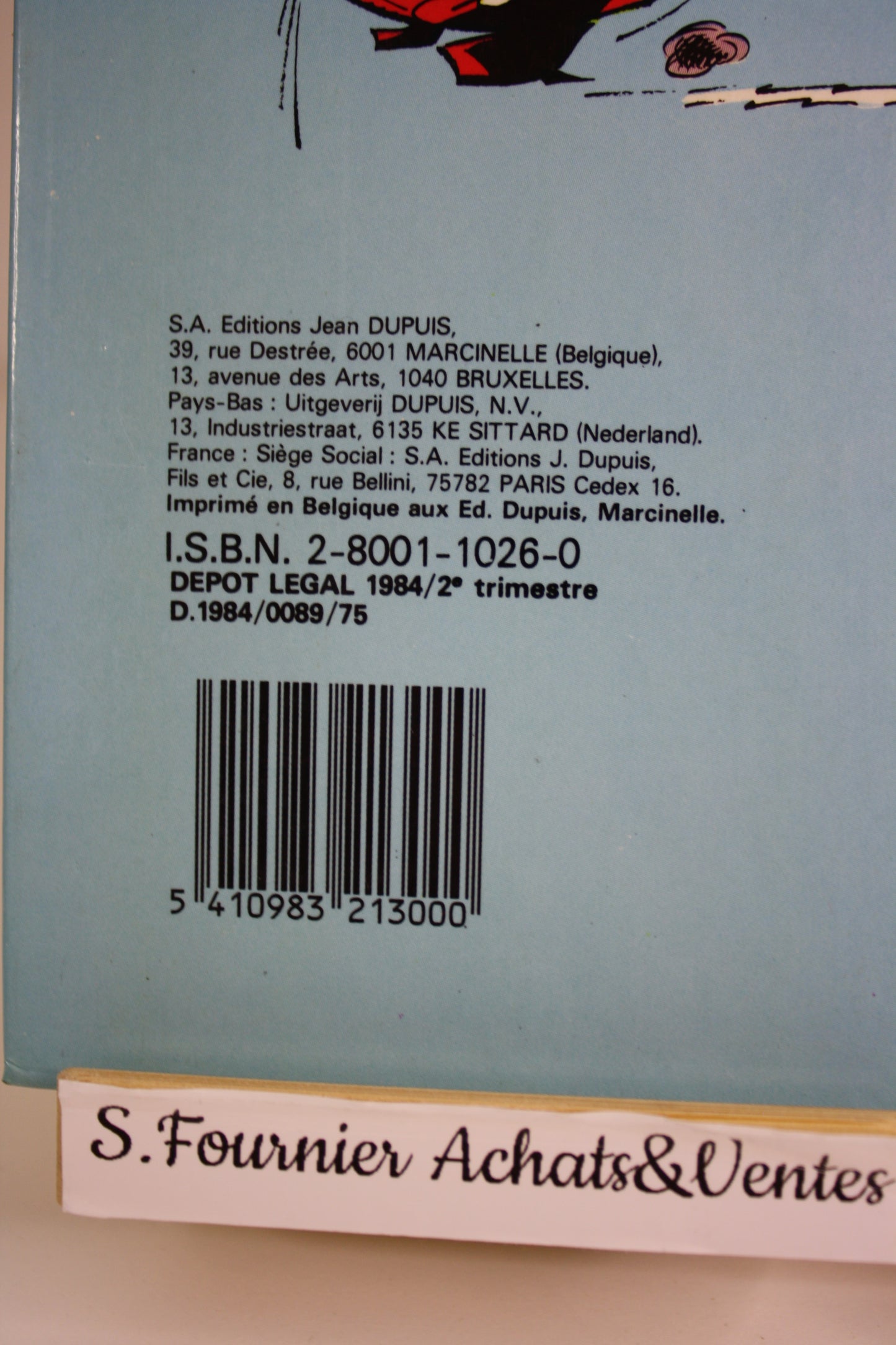 Mosquito 417 – Petits hommes – Seron Hao – Dupuis – EO – 1984