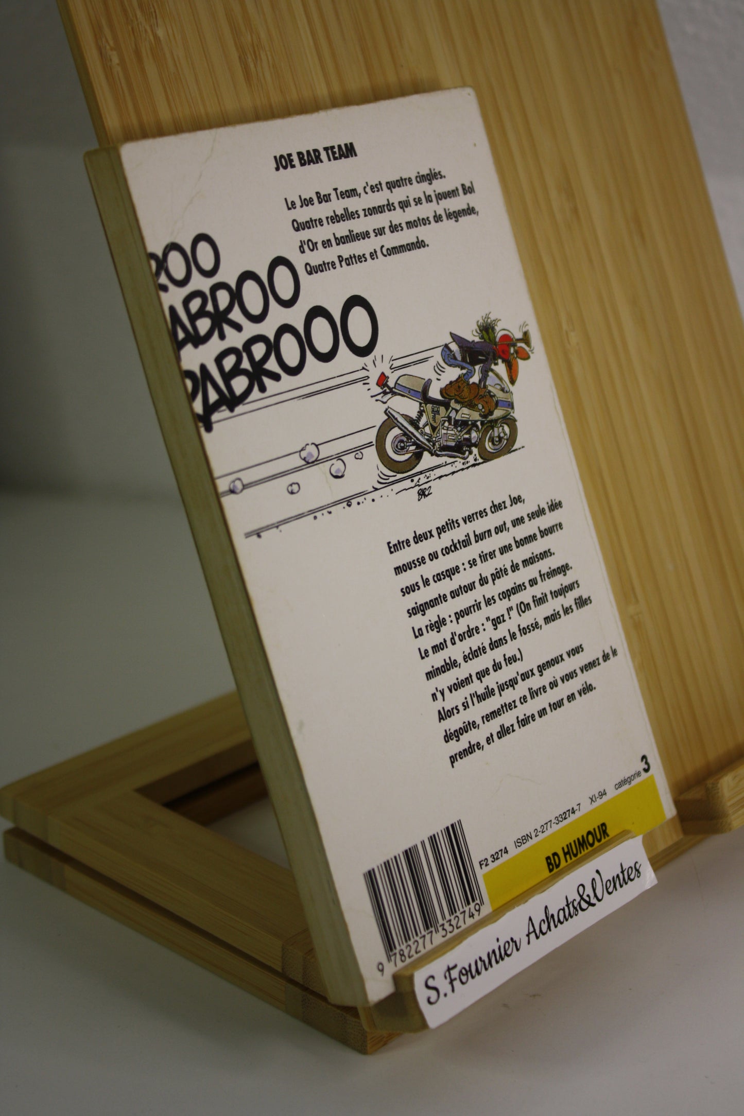 Tome 1 – JoeBarTeam – Bar2 – J’ai Lu BD – Réédition – 1994 - Poche