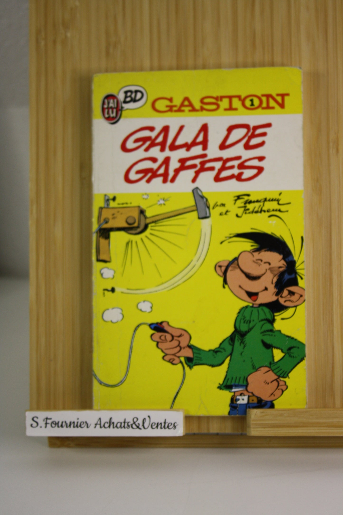 Gala de Gaffes – Gaston – Franquin Jidéhem – J’ai Lu BD – Réédition – 1996