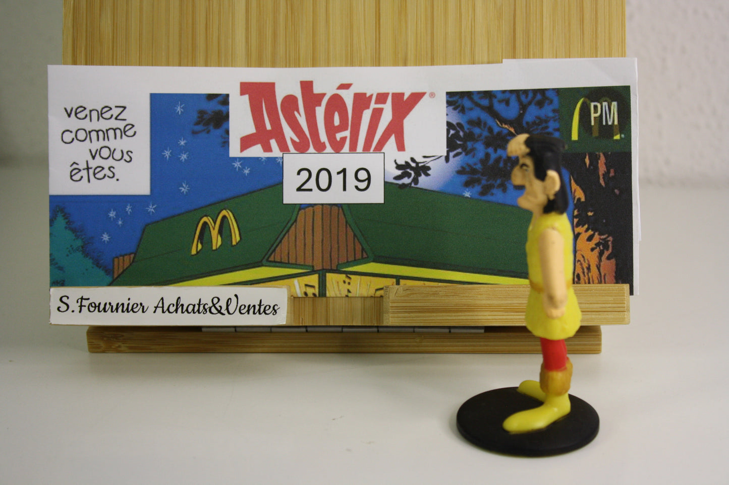 Figurine ocatarinetabellatchitchix – Astérix - Mac Donald – 60 ans – Objet dérivé – 2019