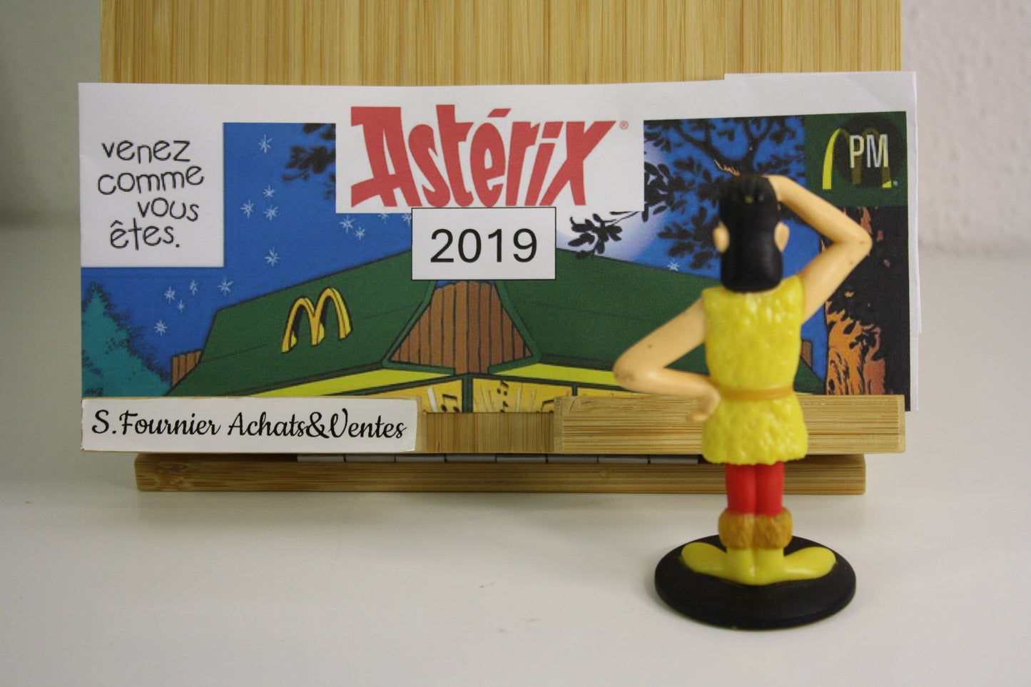 Figurine ocatarinetabellatchitchix – Astérix - Mac Donald – 60 ans – Objet dérivé – 2019