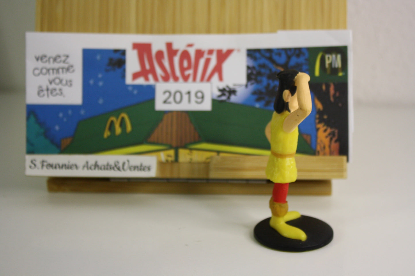 Figurine ocatarinetabellatchitchix – Astérix - Mac Donald – 60 ans – Objet dérivé – 2019