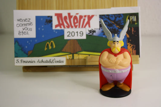 Figurine Gueusealambix – Astérix - Mac Donald – 60 ans – Objet dérivé – 2019