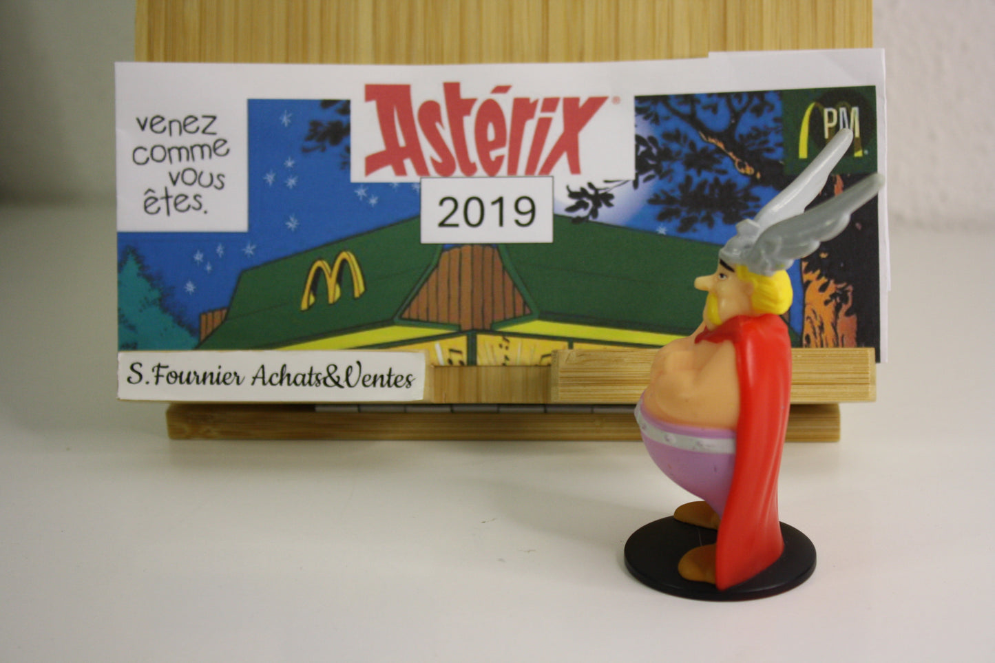 Figurine Gueusealambix – Astérix - Mac Donald – 60 ans – Objet dérivé – 2019