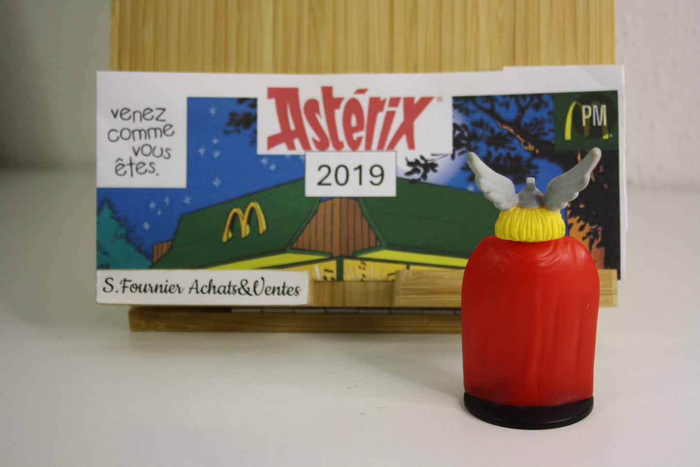 Figurine Gueusealambix – Astérix - Mac Donald – 60 ans – Objet dérivé – 2019
