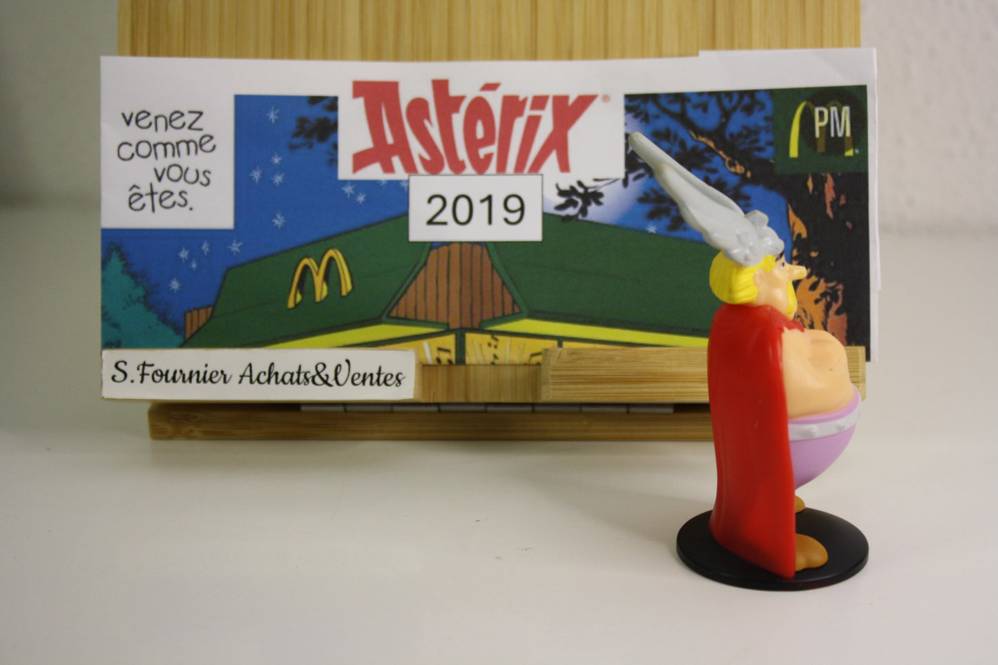 Figurine Gueusealambix – Astérix - Mac Donald – 60 ans – Objet dérivé – 2019