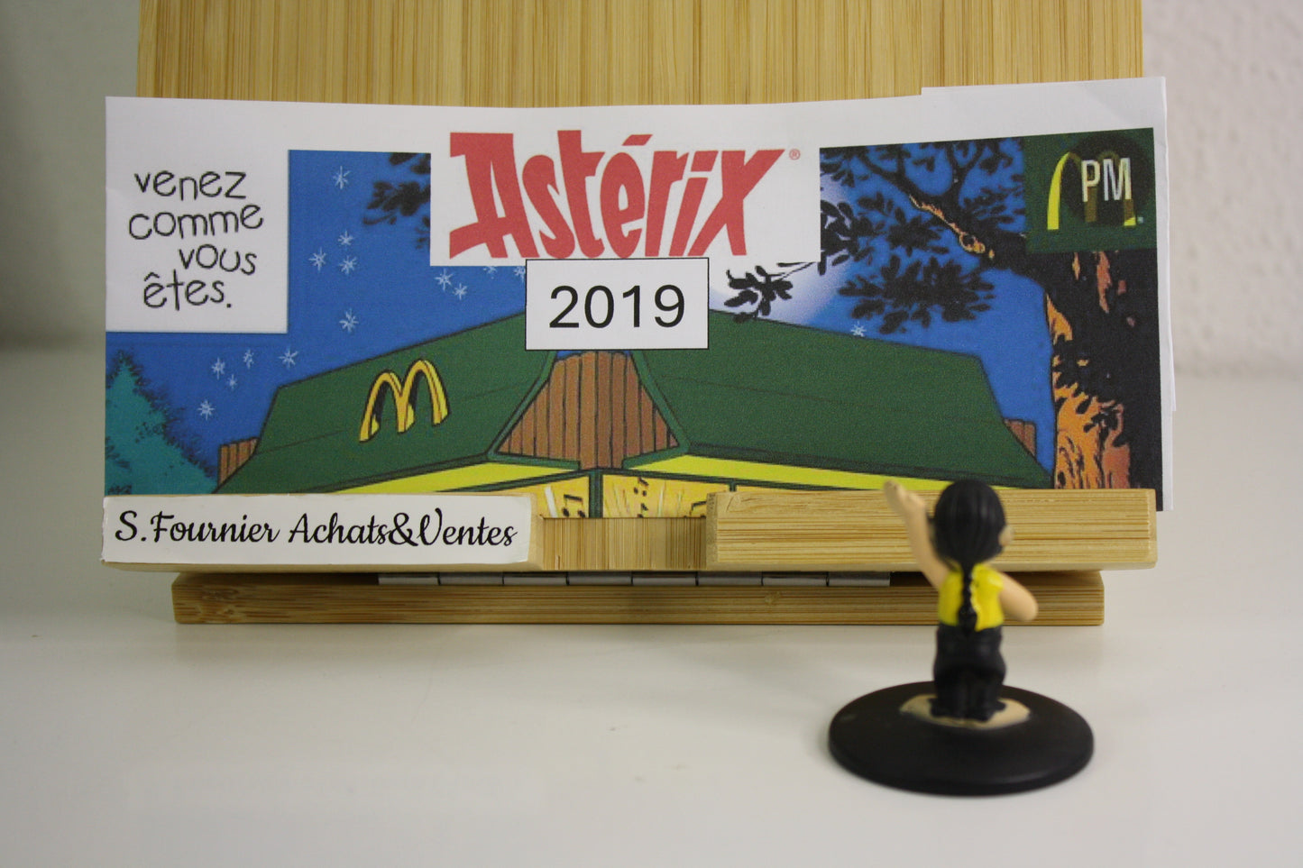 Figurine Pépé – Astérix - Mac Donald – 60 ans – Objet dérivé – 2019