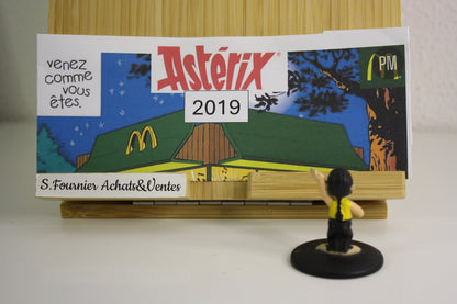 Figurine Pépé – Astérix - Mac Donald – 60 ans – Objet dérivé – 2019