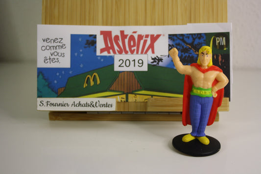 Figurine Tragicomix – Astérix - Mac Donald – 60 ans – Objet dérivé – 2019