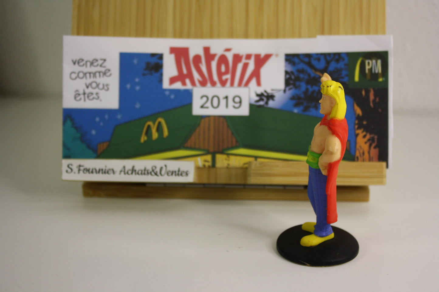 Figurine Tragicomix – Astérix - Mac Donald – 60 ans – Objet dérivé – 2019